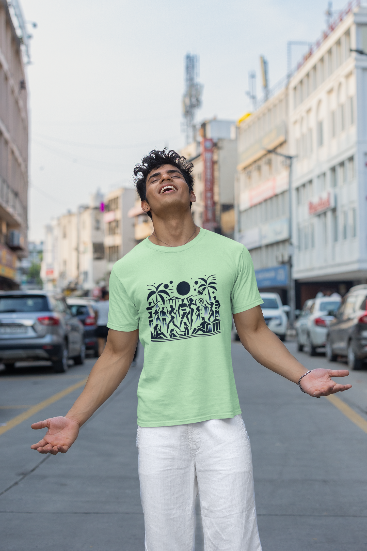 Retro Spring Break | Printed | Crew