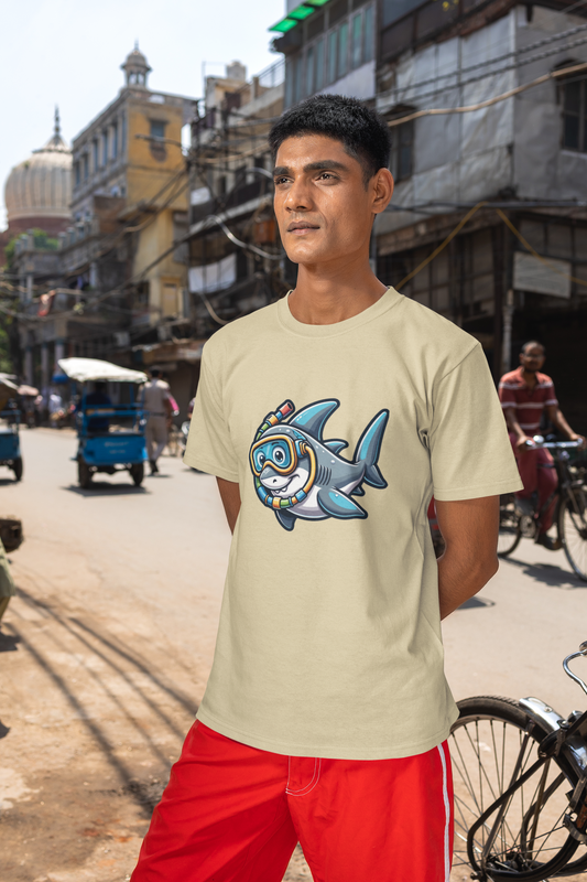 Shark Snorkling | Printed | Crew