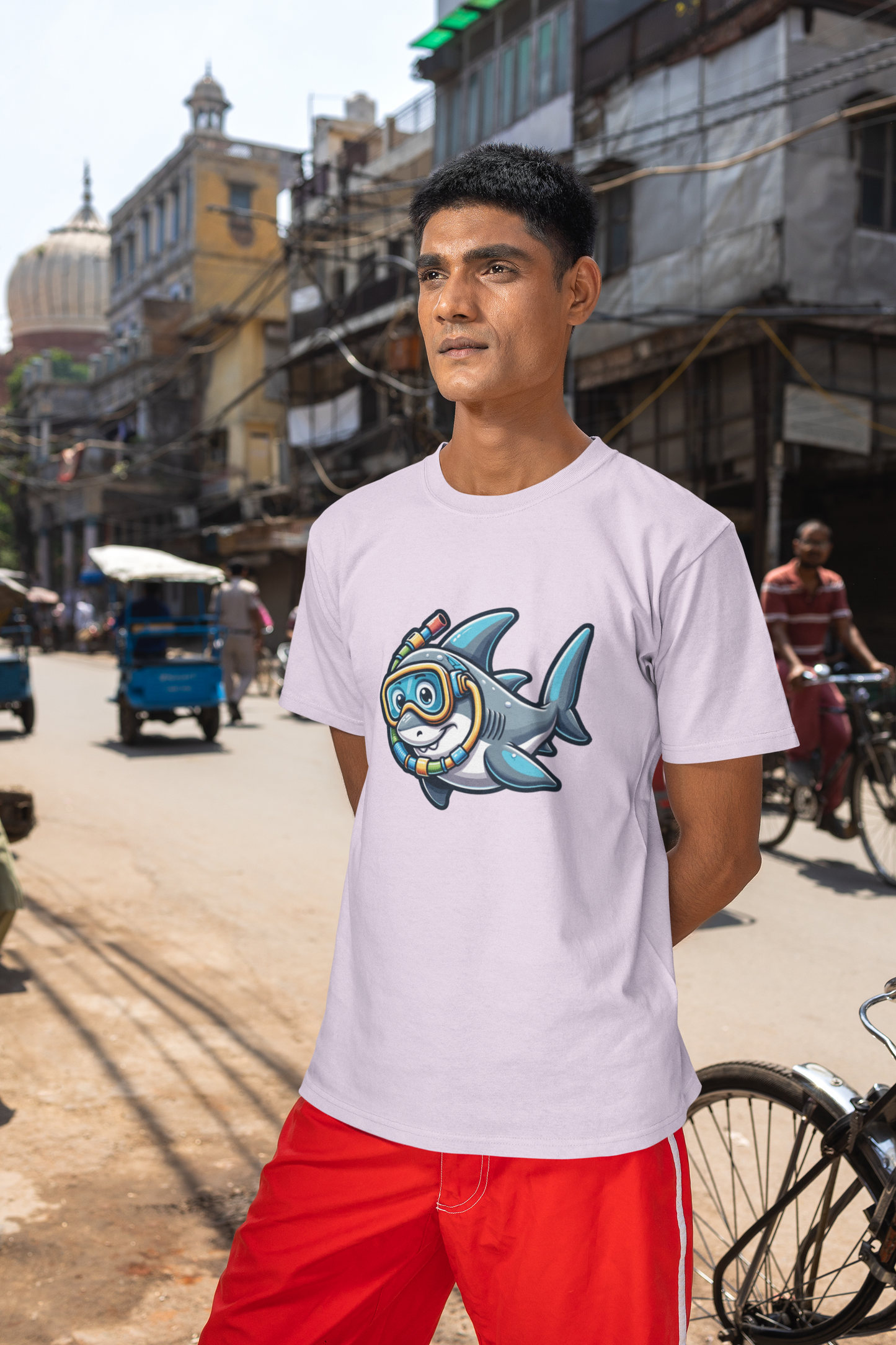Shark Snorkling | Printed | Crew