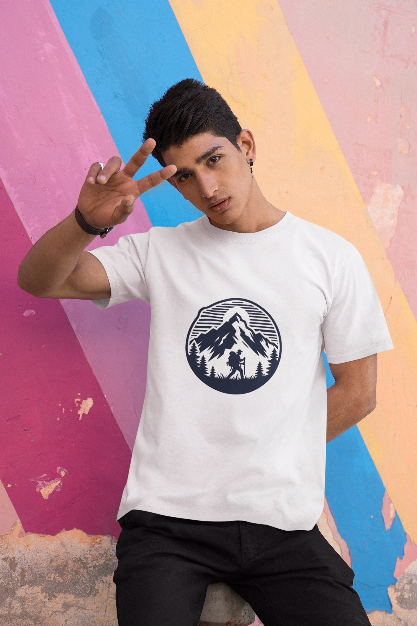 Hiking | Printed | Crew