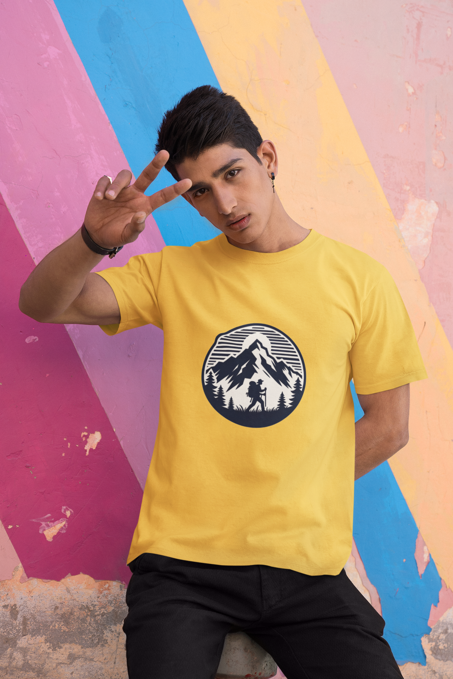 Hiking | Printed | Crew