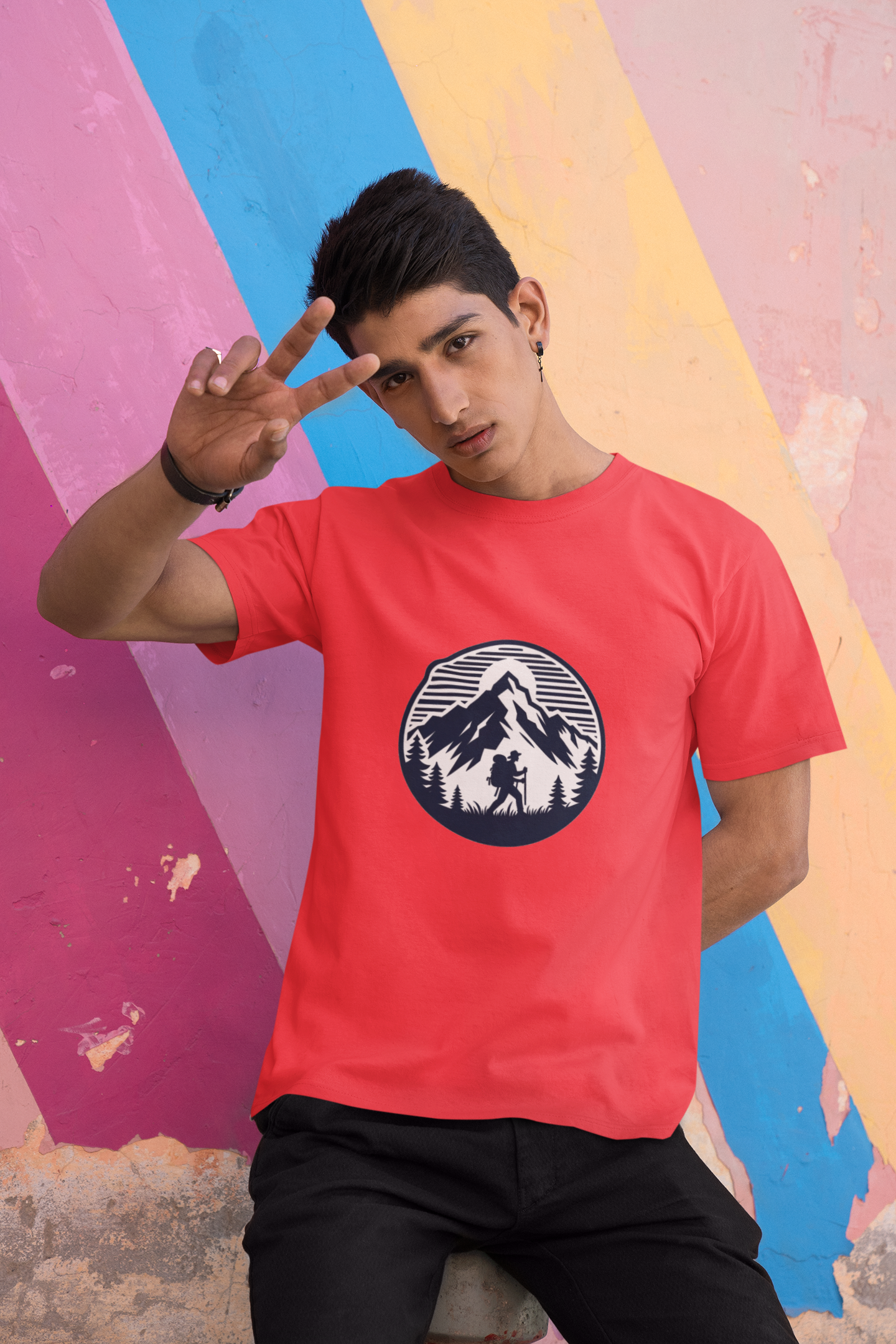 Hiking | Printed | Crew