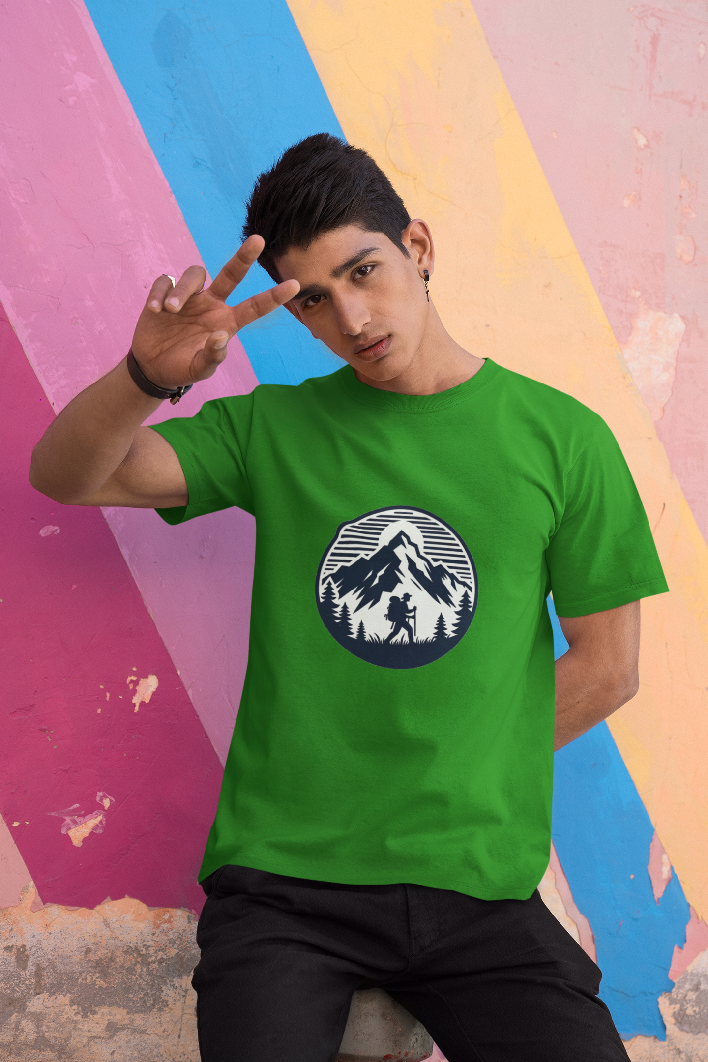 Hiking | Printed | Crew