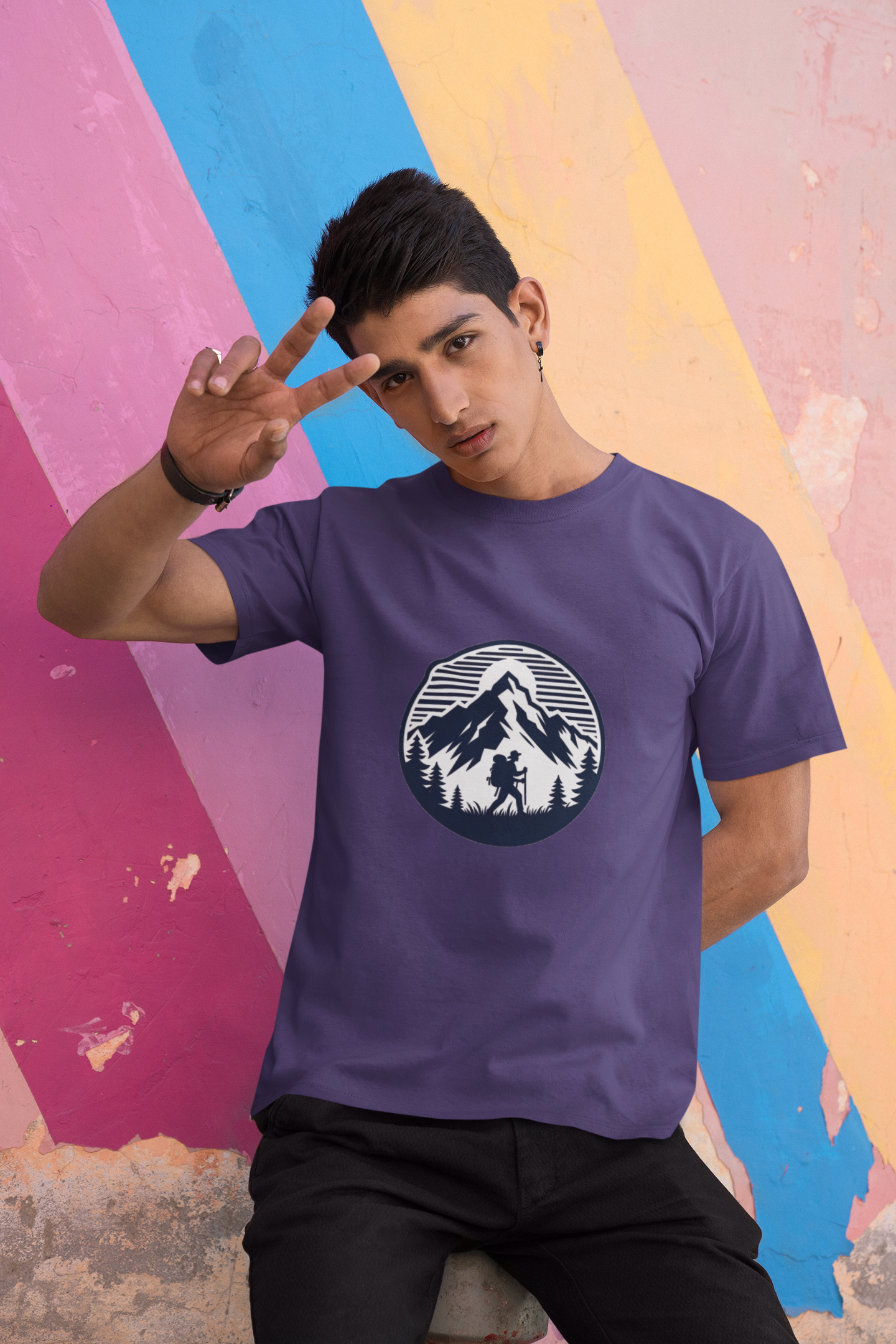 Hiking | Printed | Crew