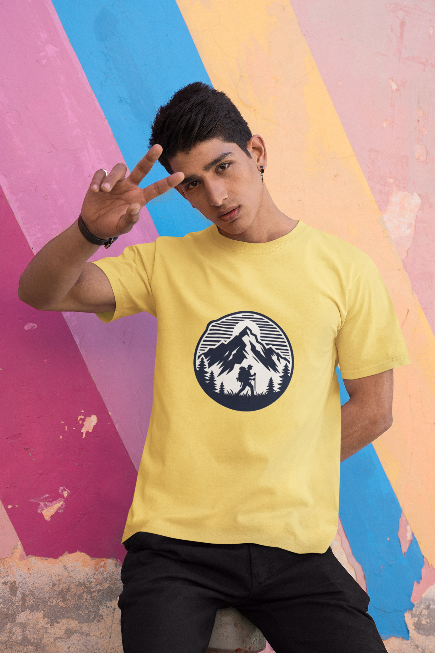 Hiking | Printed | Crew