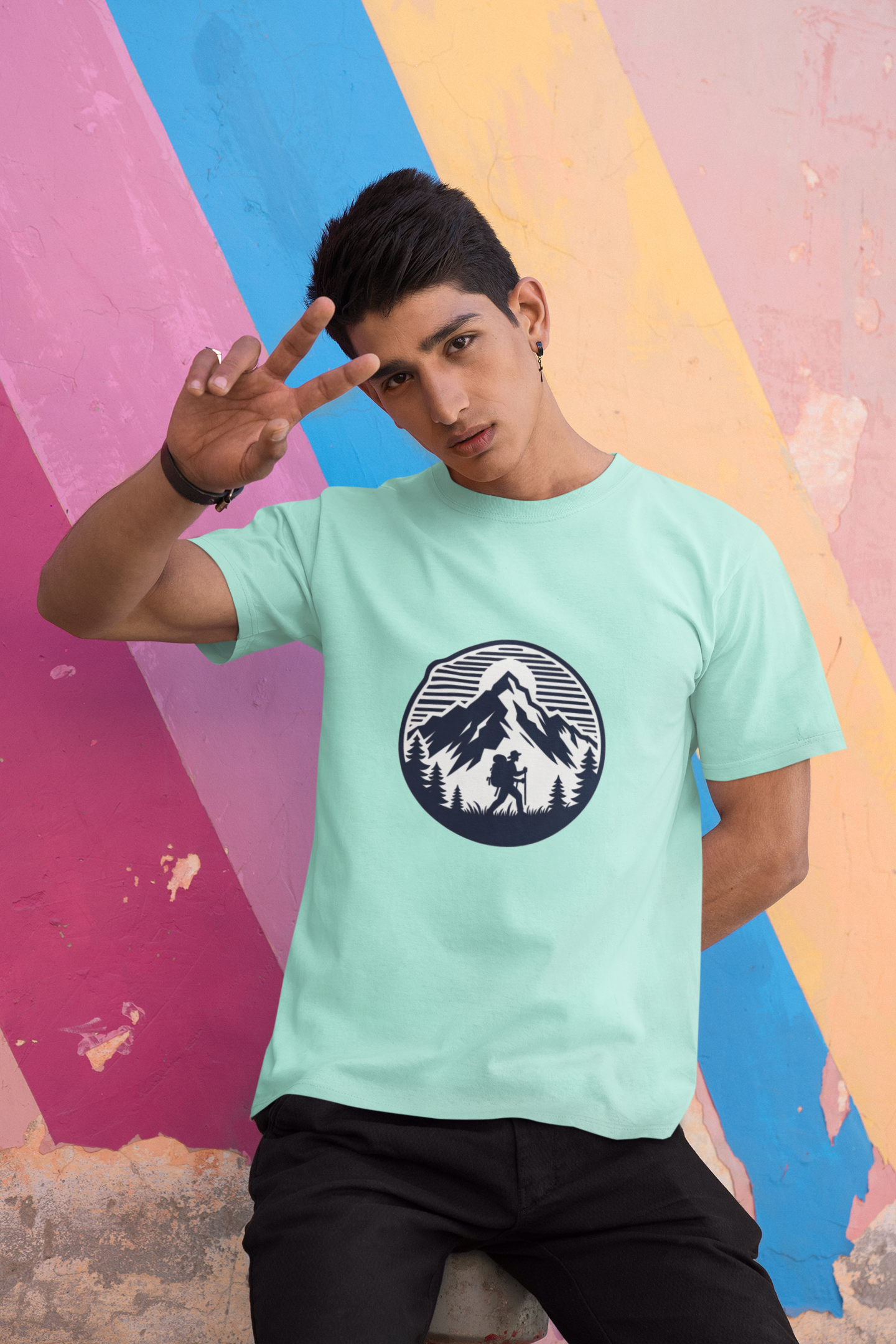 Hiking | Printed | Crew