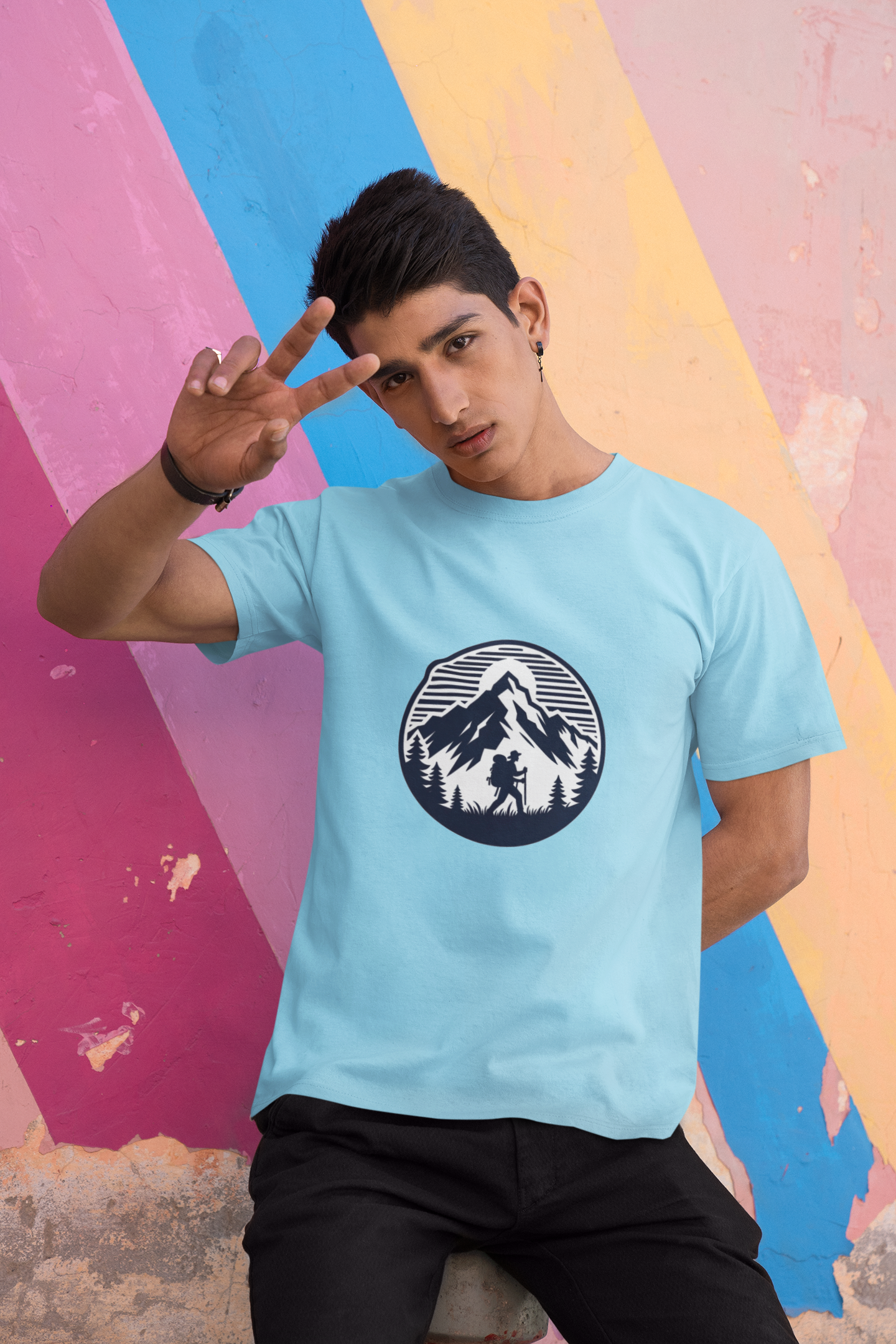 Hiking | Printed | Crew