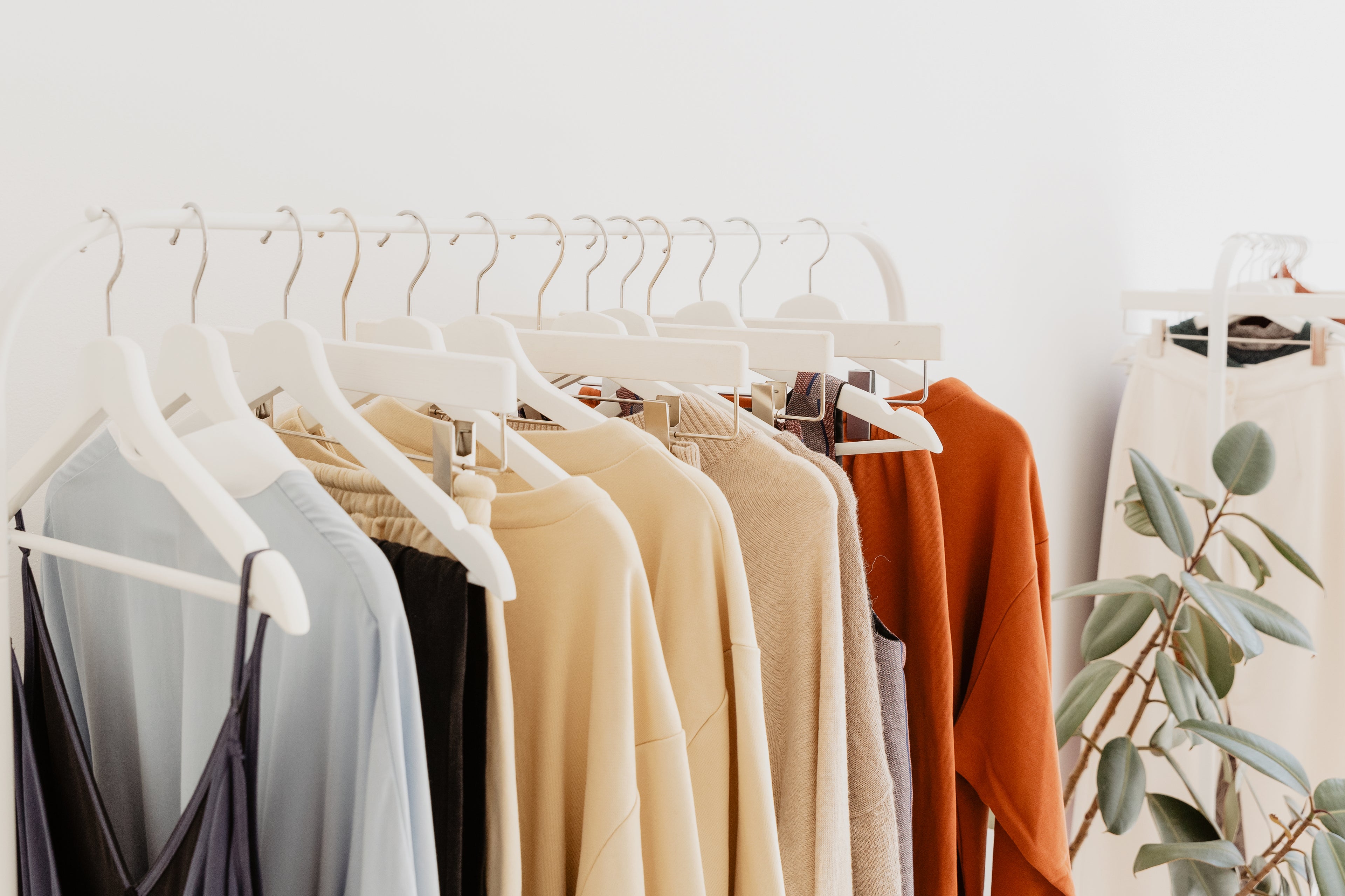 Minimilist clothing display