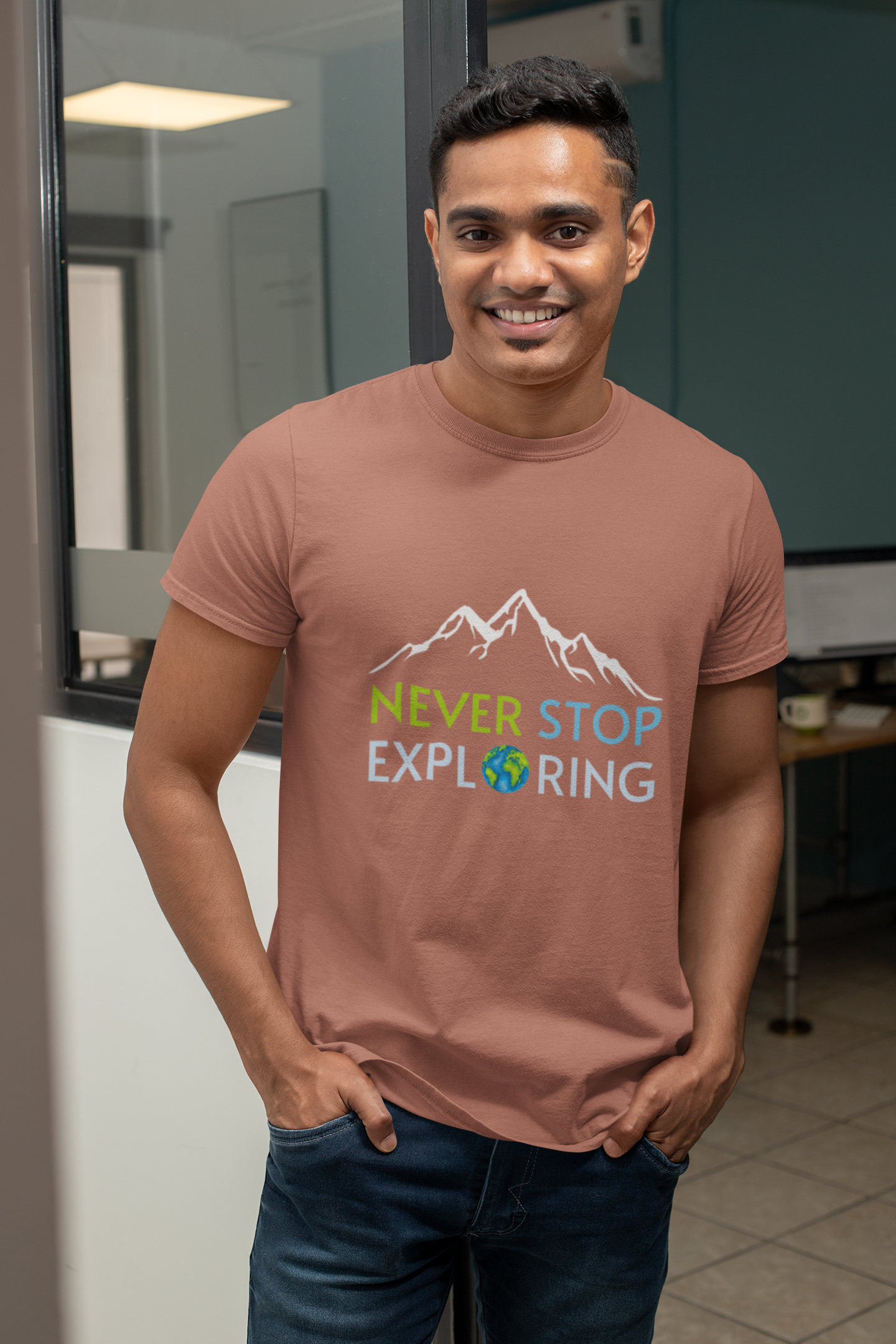 Never Stop Exploring | Printed | Crew