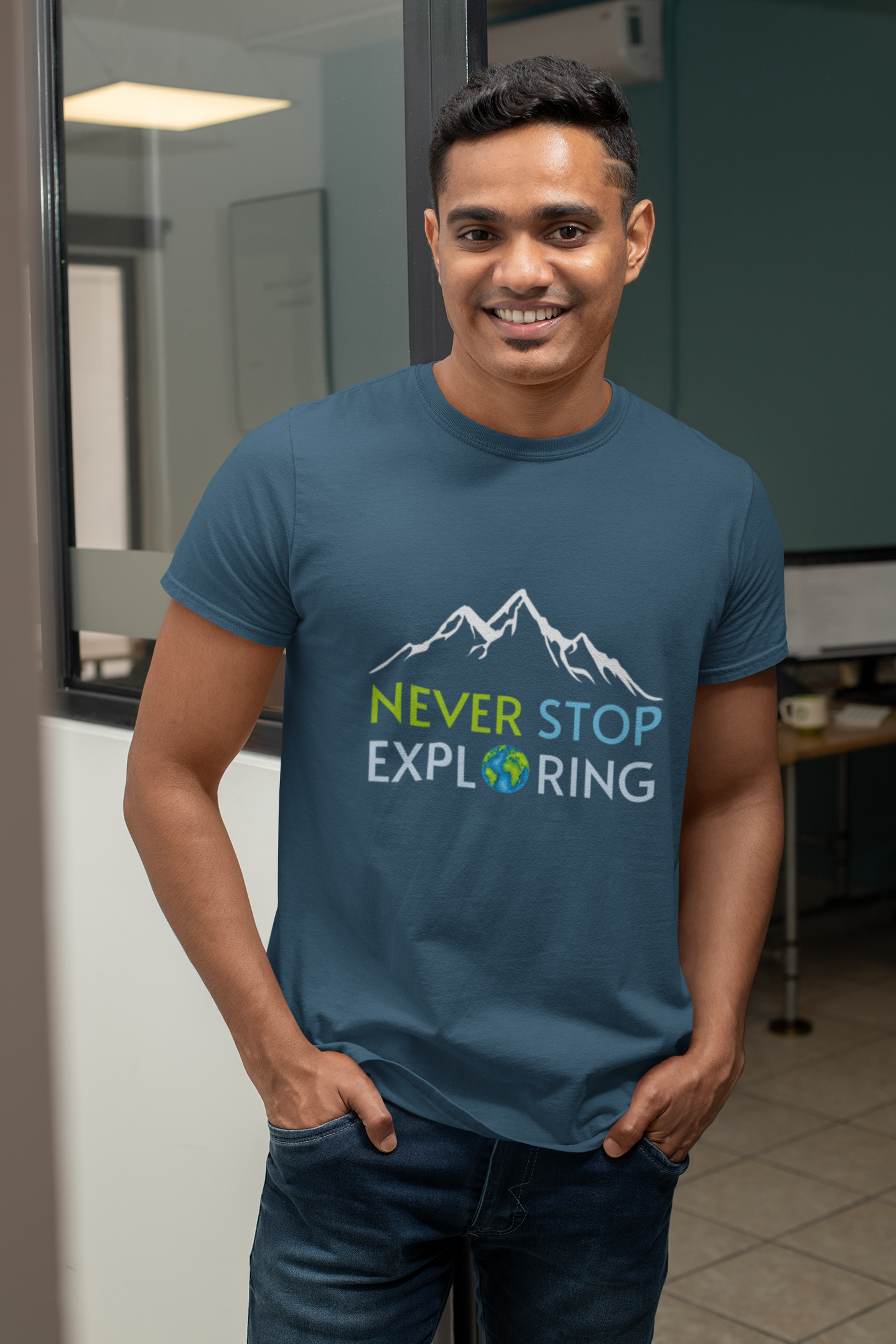 Never Stop Exploring | Printed | Crew