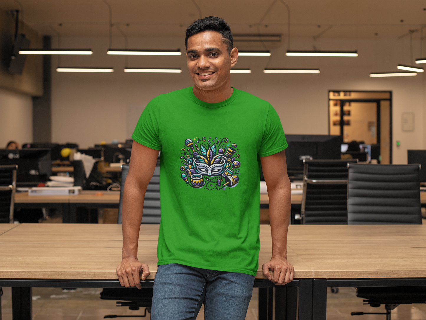 Mardi Gras | Printed | Crew