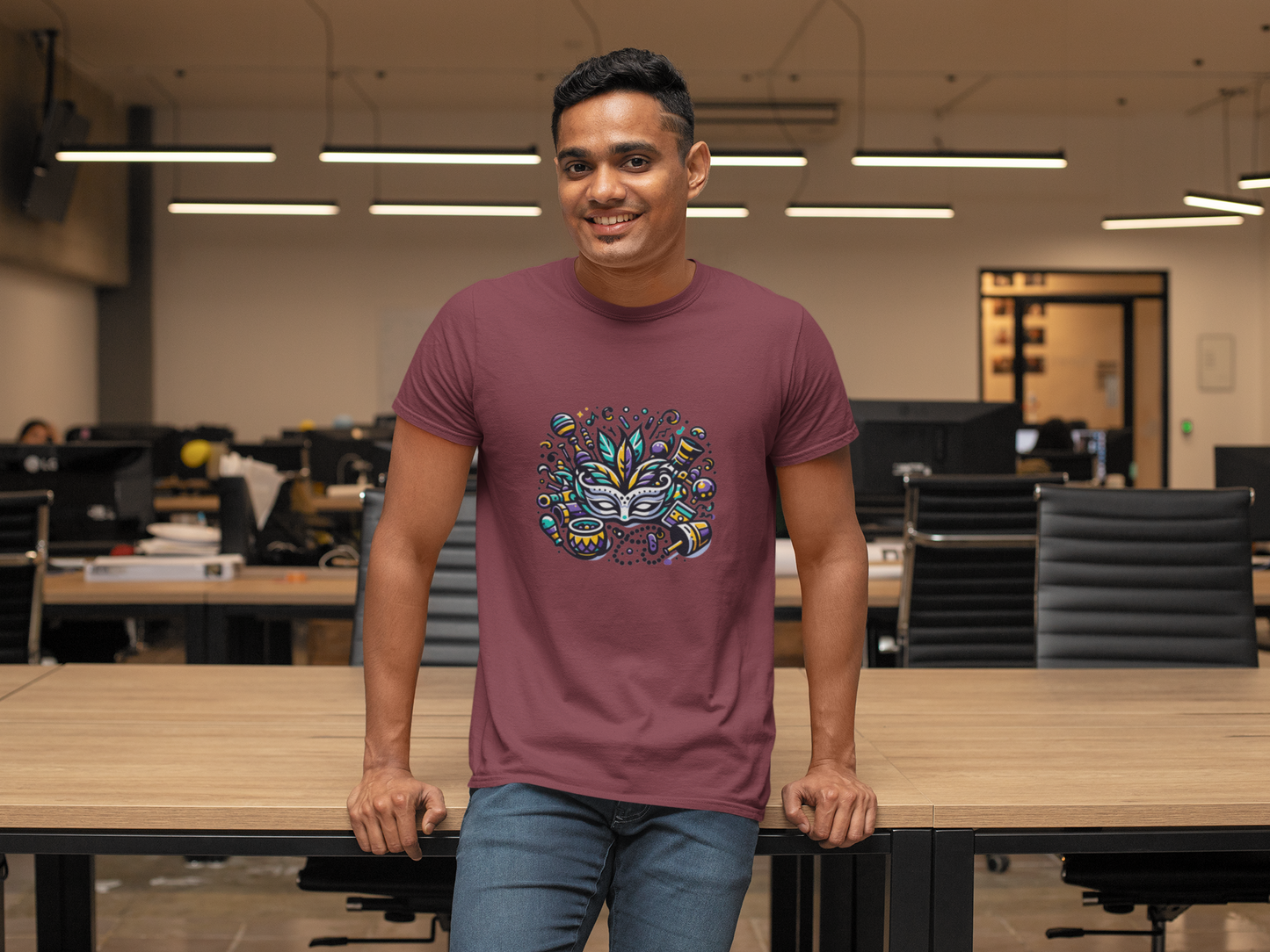 Mardi Gras | Printed | Crew