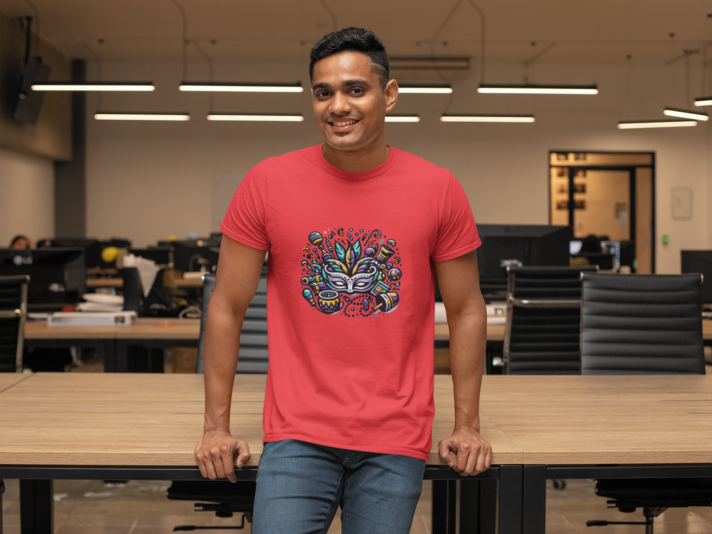 Mardi Gras | Printed | Crew