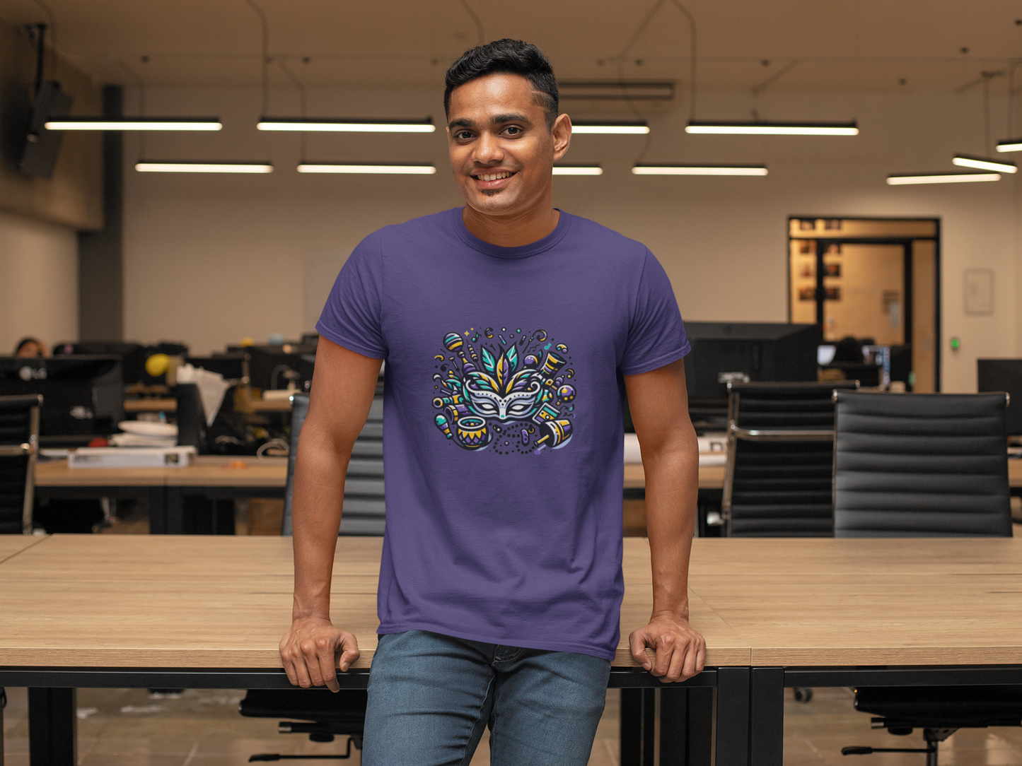 Mardi Gras | Printed | Crew